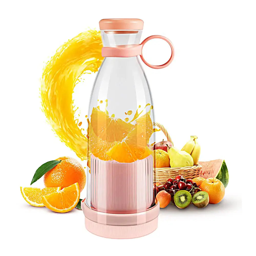 Portable Blender with 6 Sharp Blades & USB Charging