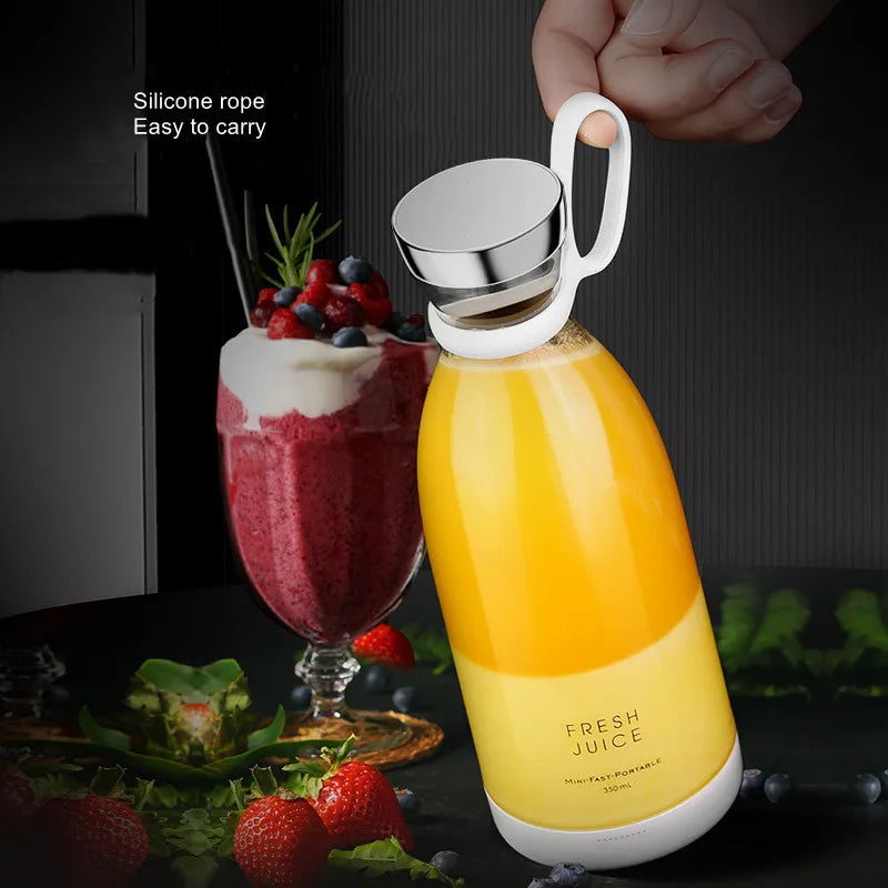 Portable Blender with 6 Sharp Blades & USB Charging