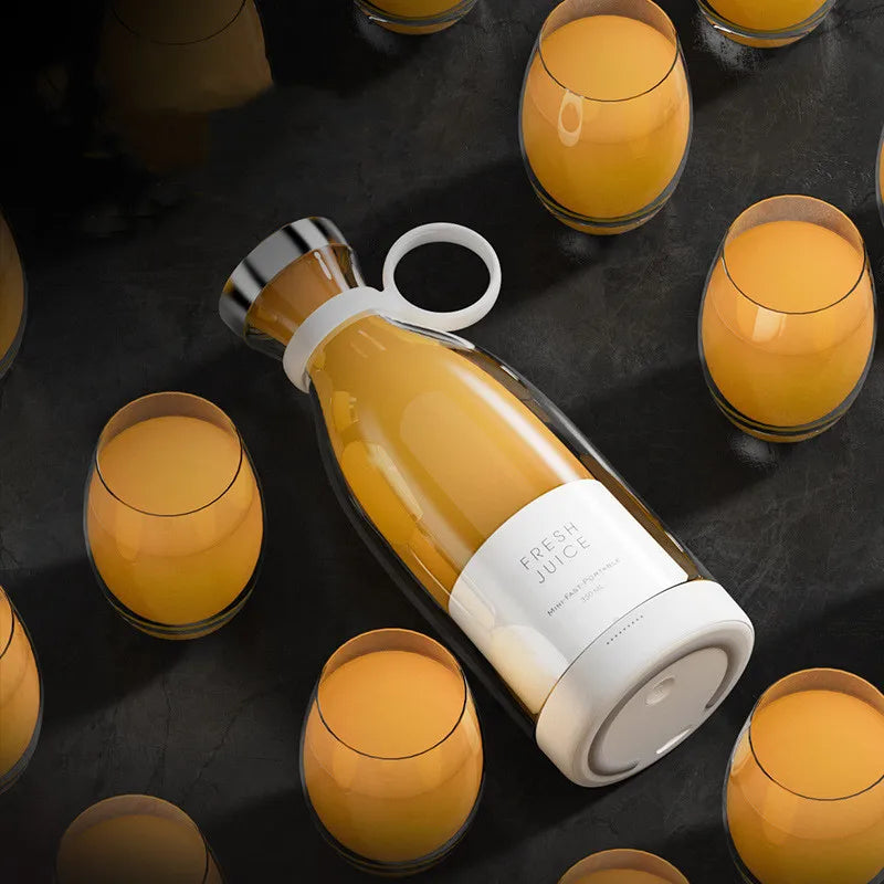 Portable Blender with 6 Sharp Blades & USB Charging