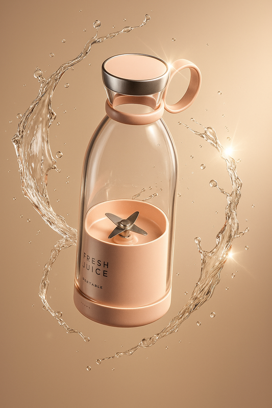 Portable Blender with 6 Sharp Blades & USB Charging