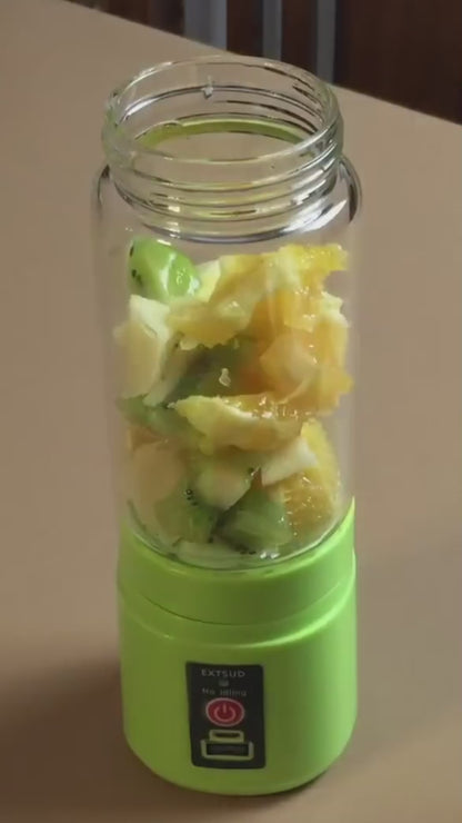 JuiceBeast – Portable Blender with 6 Sharp Blades & USB Charging